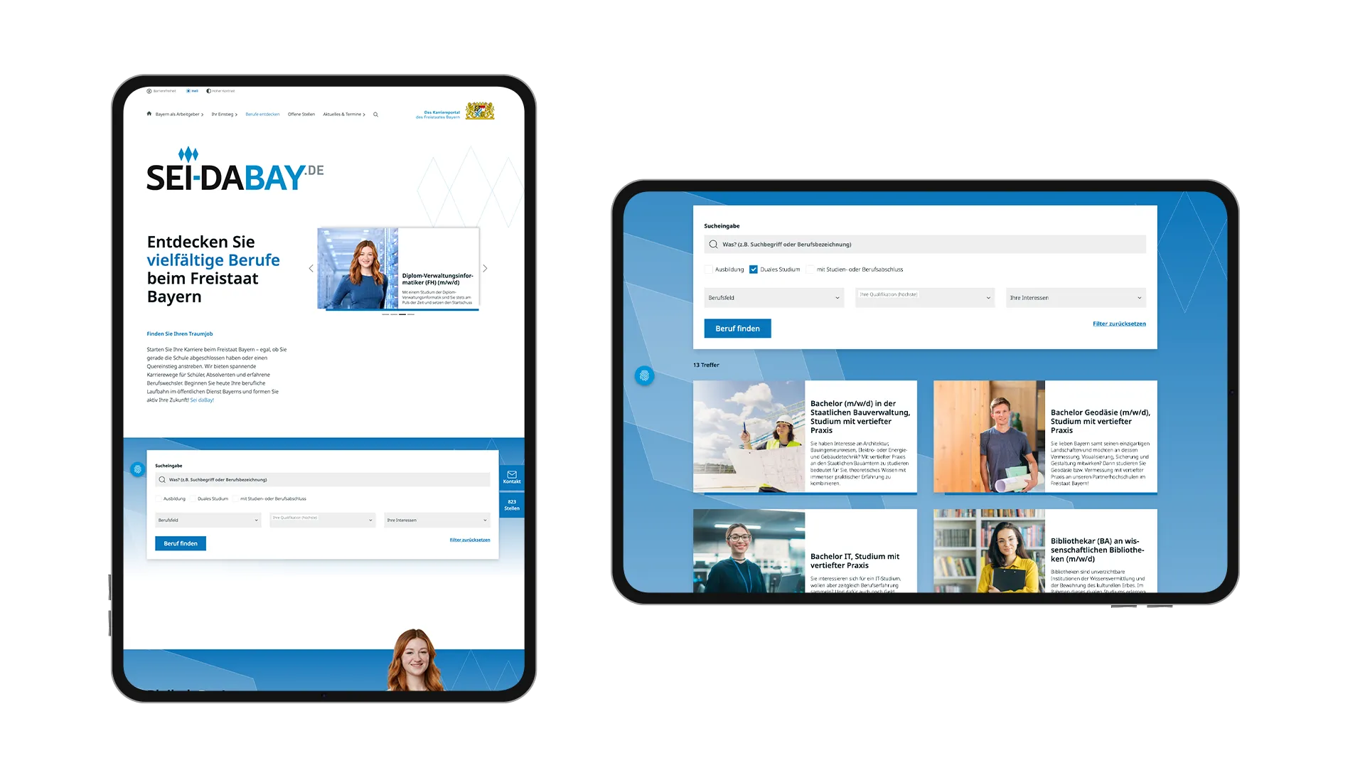 Zentrale Recruitingplattform Freistaat Bayern