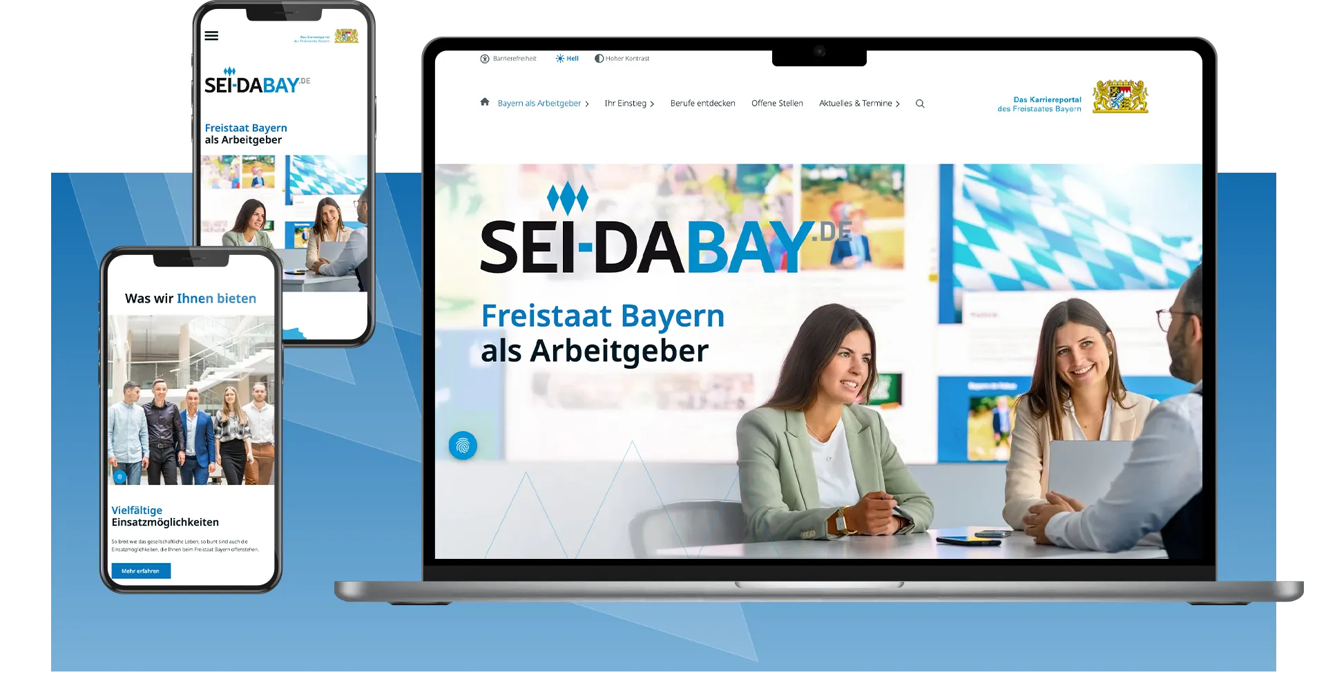 Zentrale Recruitingplattform Freistaat Bayern