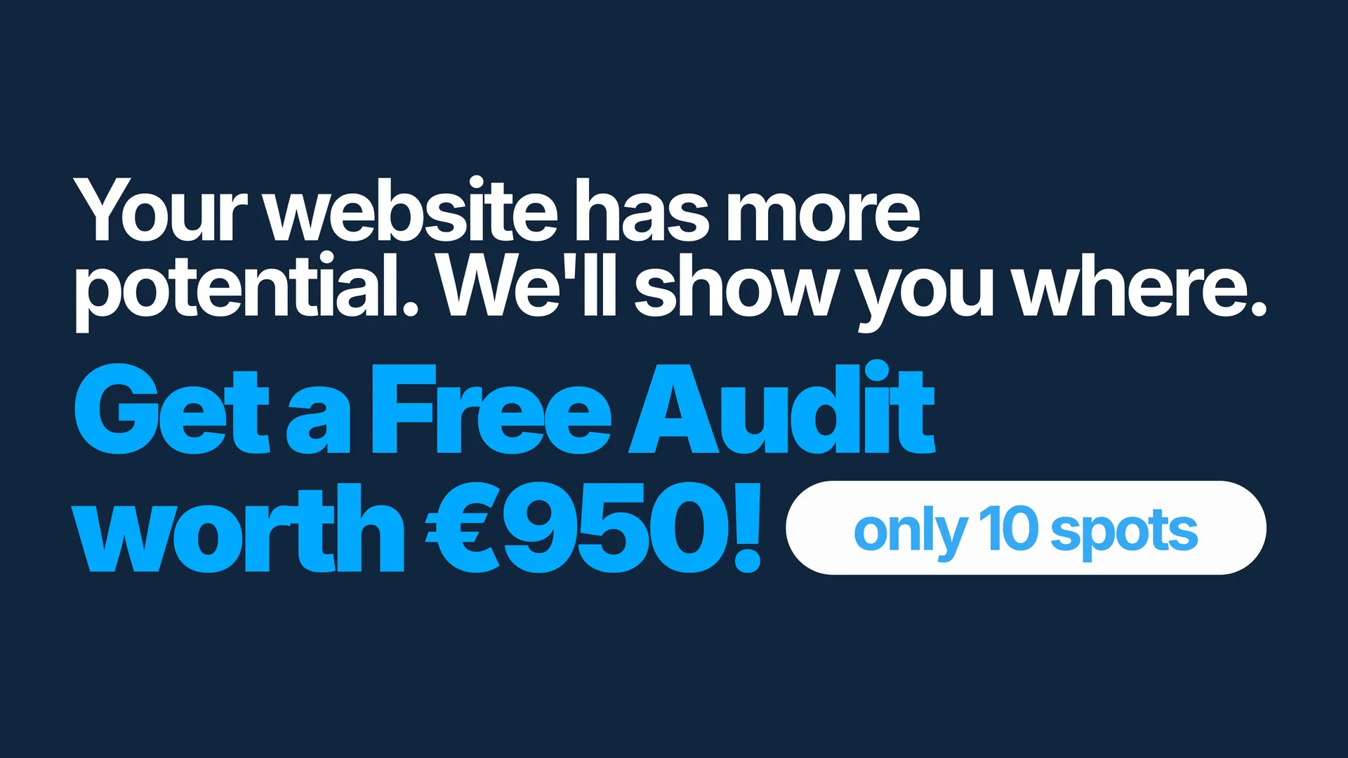 Free Website Audit: Digital & AI Quick Check for B2B Companies 